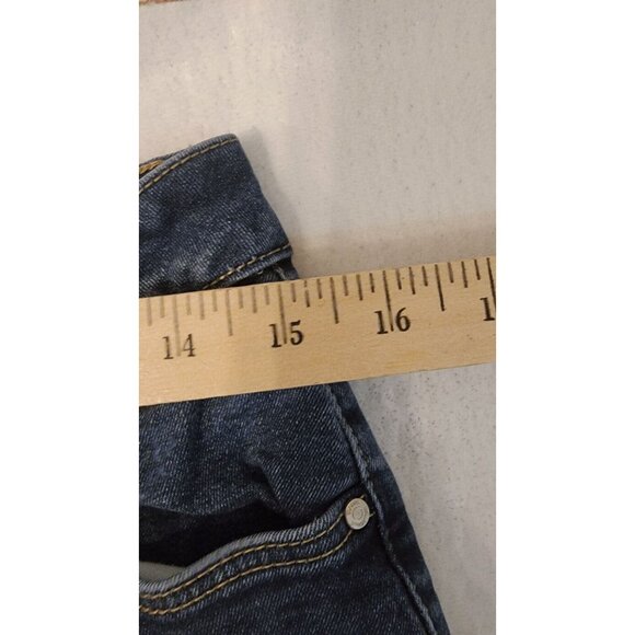 Woolworths Classic Collection cropped wide leg womens denim jeans size 14 - Picture 7 of 12